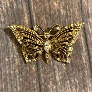 Butterfly brooch